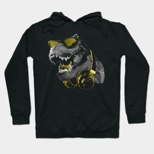 DJ Tyrannosaurus Bling Hoodie